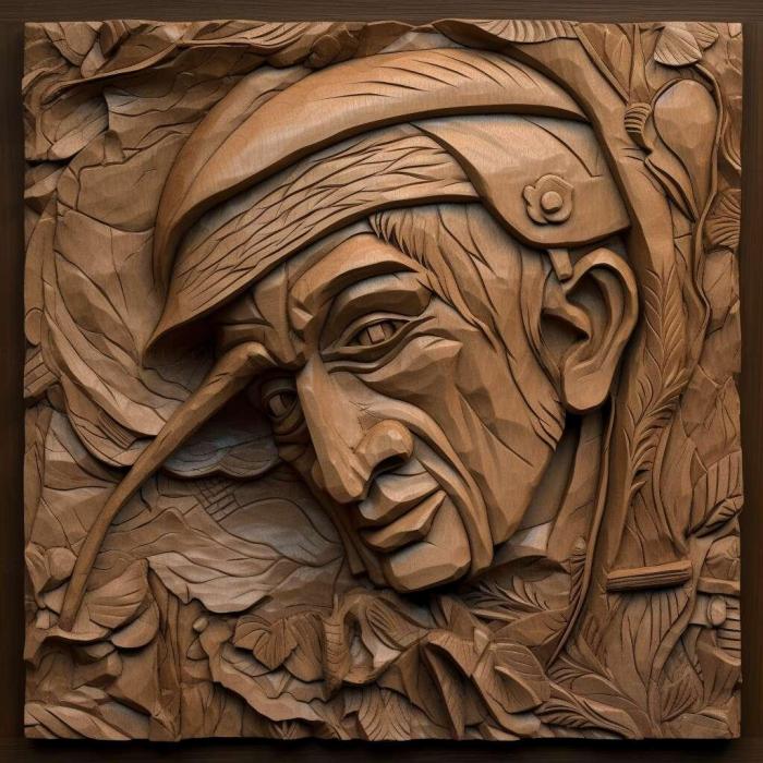 نموذج ثلاثي الأبعاد لآلة CNC 3D Art 